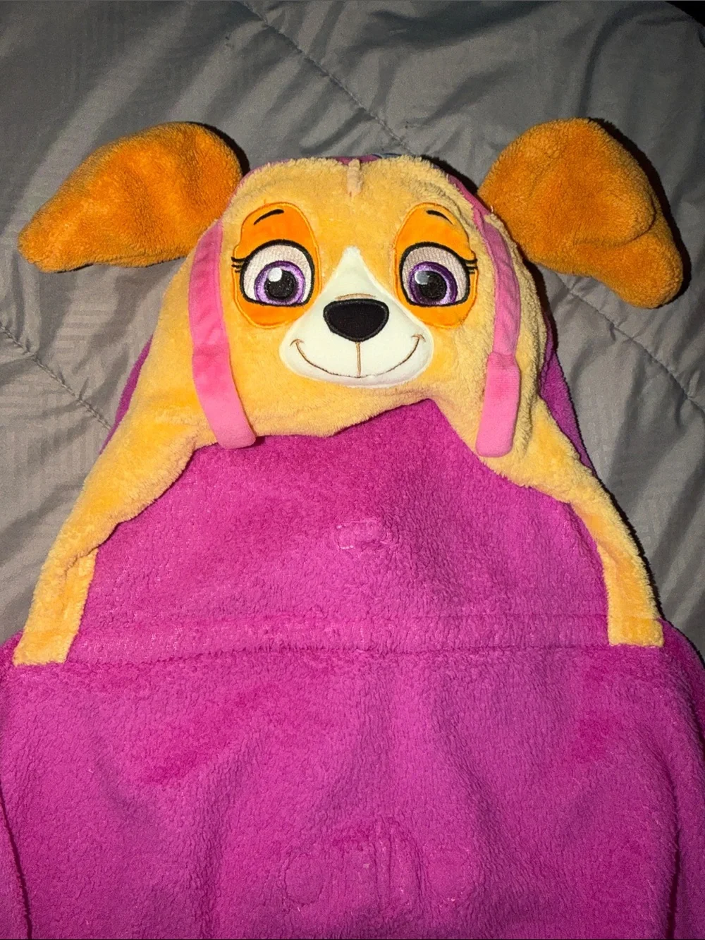 Paw Patrol Skye hooded blanket